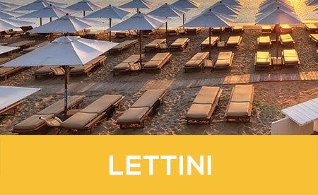 Lettini da spiaggia